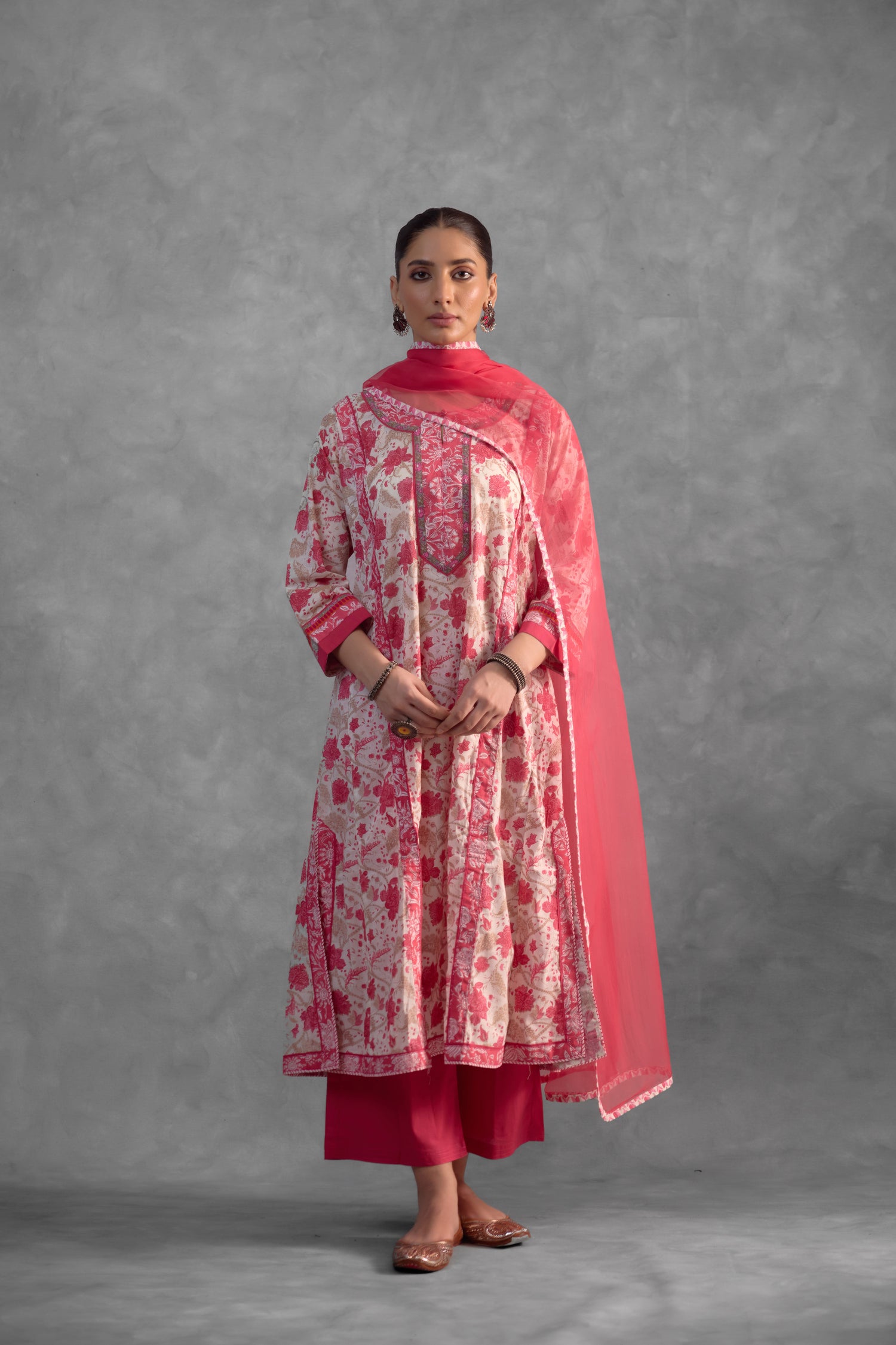 Choga Kurta Pink (Set of 3) (9839103836459)