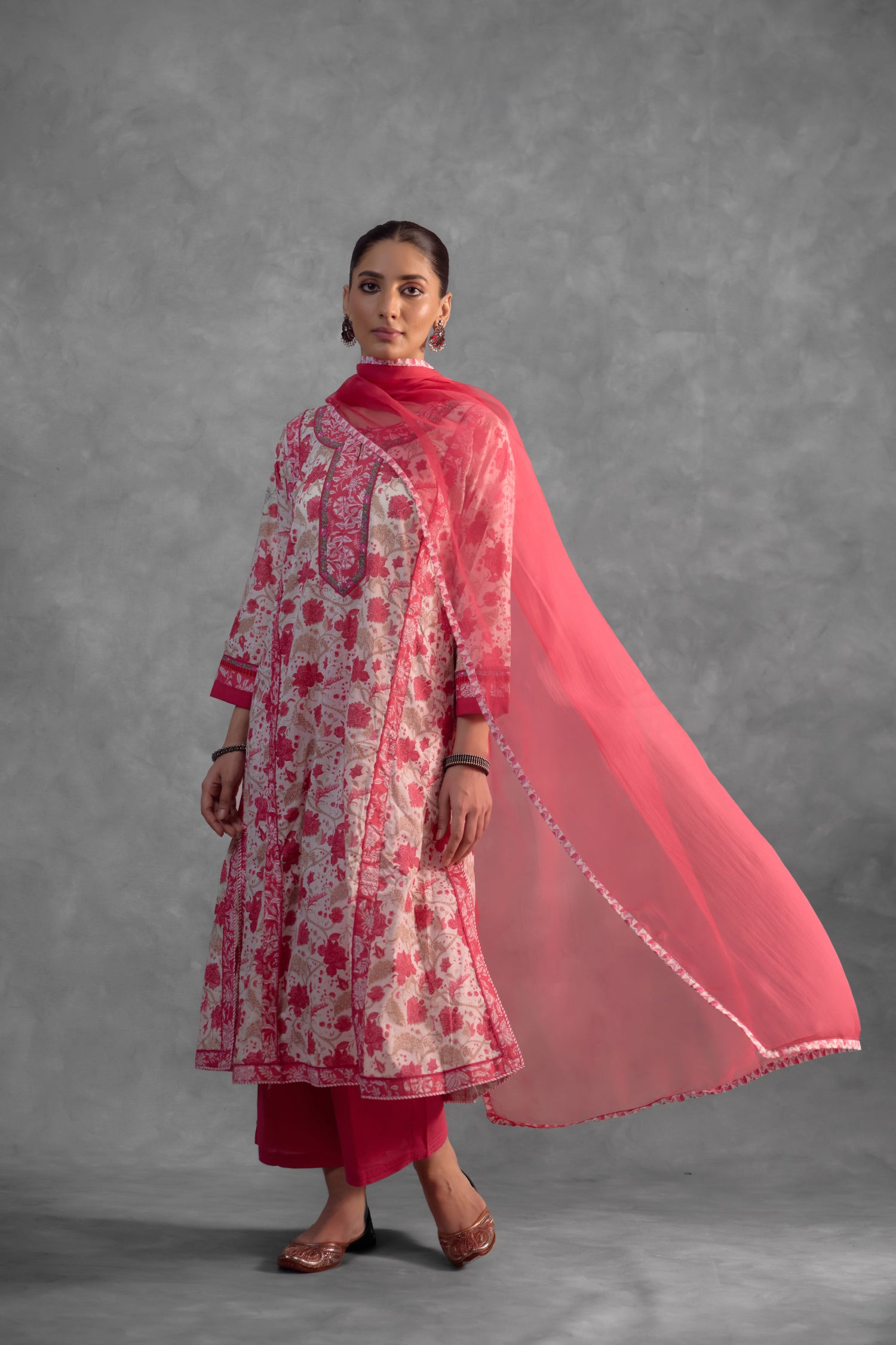 Choga Kurta Pink (Set of 3) (9839103836459)