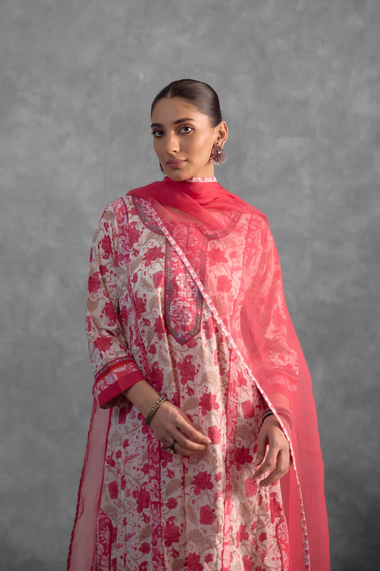 Choga Kurta Pink (Set of 3) (9839103836459)