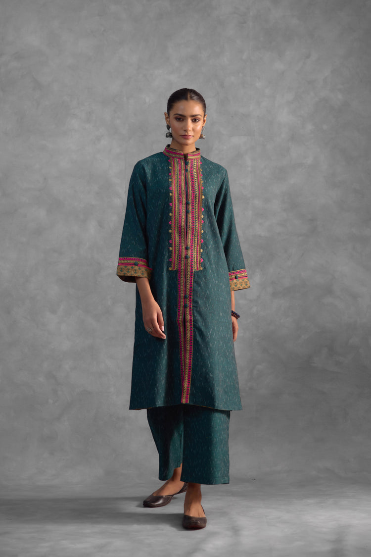 Noori Co-ord Set Teal (9838030684459)