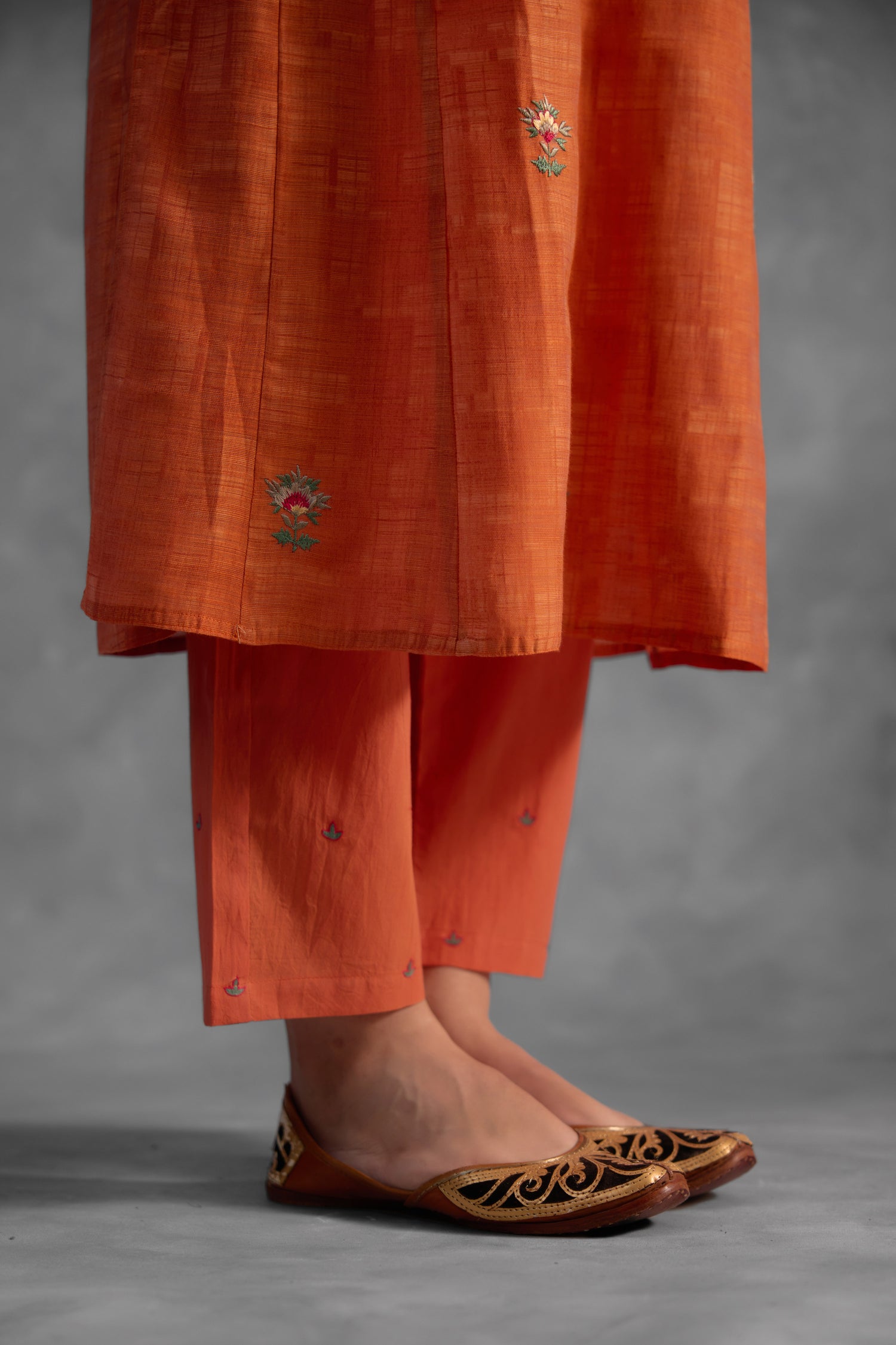 Tulsi Rust Kurta (Set of 3) (9835499421995)