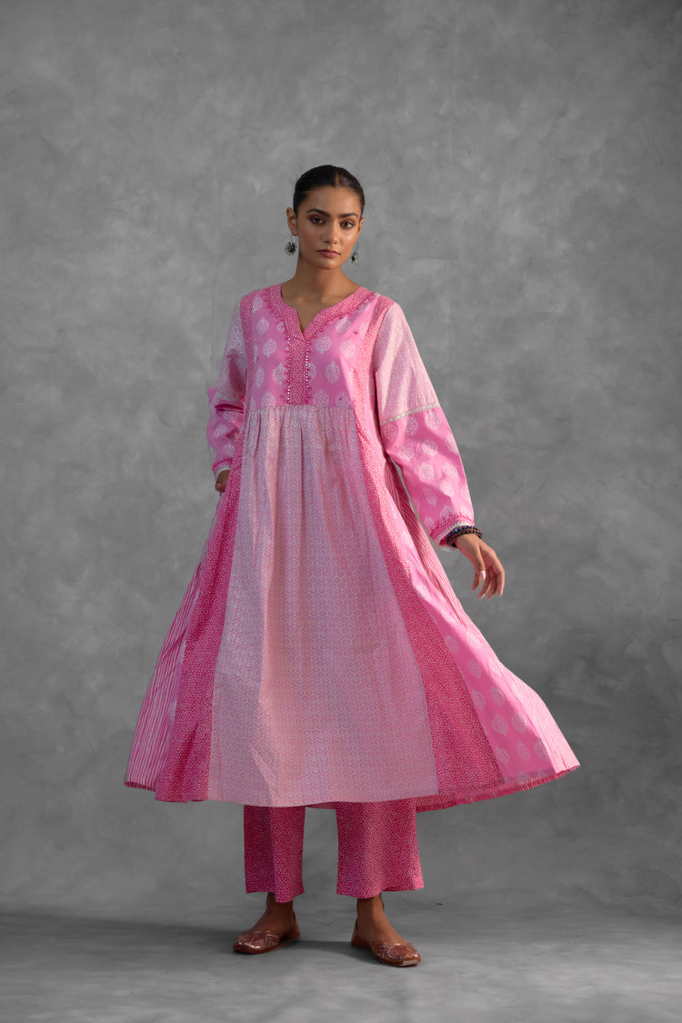 Dreamy Pink Kurta (Set of 2) (9835516363051)