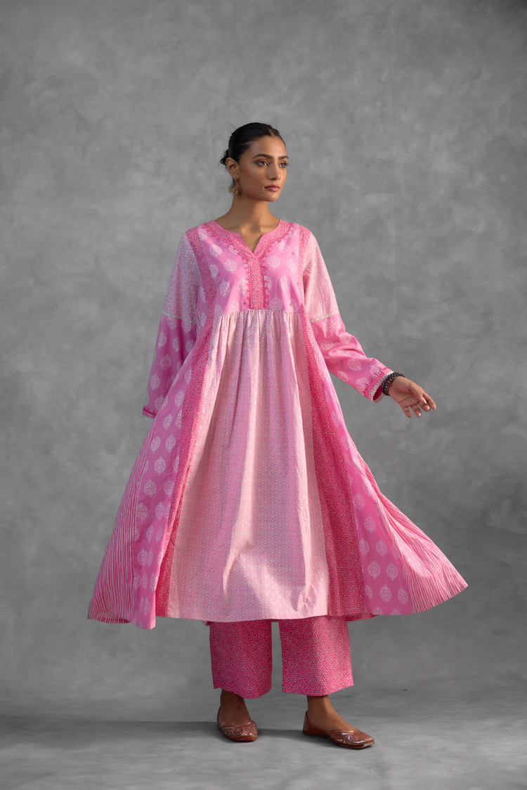 Dreamy Pink Kurta (Set of 2) (9835516363051)