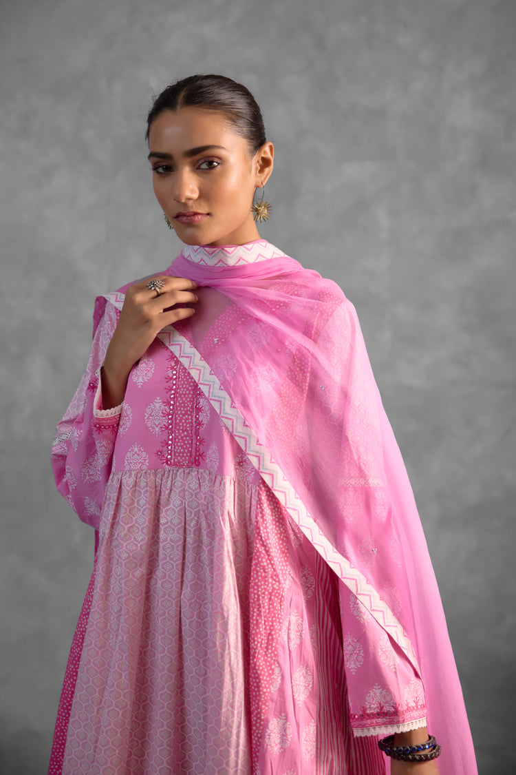 Dreamy Pink Kurta (Set of 2) (9835516363051)