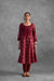 Baruni  Maroon Kurta (9834259775787)