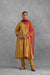 Myra Mustard Kurta (Set of 3) (9835640750379)