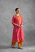 Rozana Kurta Pink  (Set of 3) (9839077916971)