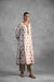 Choga Kurta White/ Peach (Set of 2) (9845961916715)