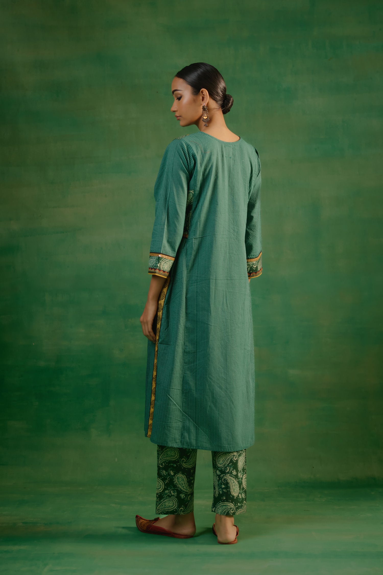 Banjara Pant Green (9817173557547)