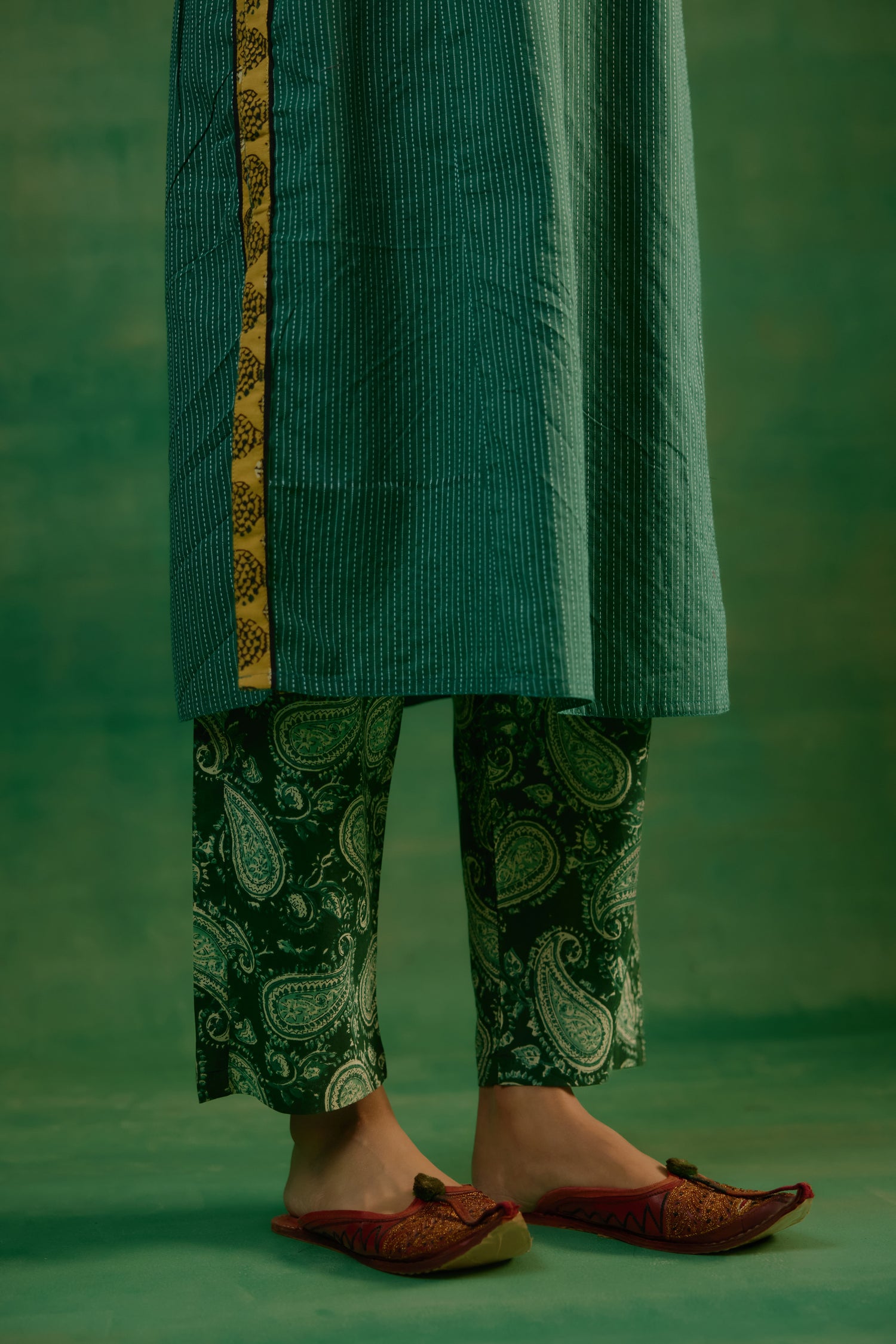 Banjara Pant Green (9817173557547)