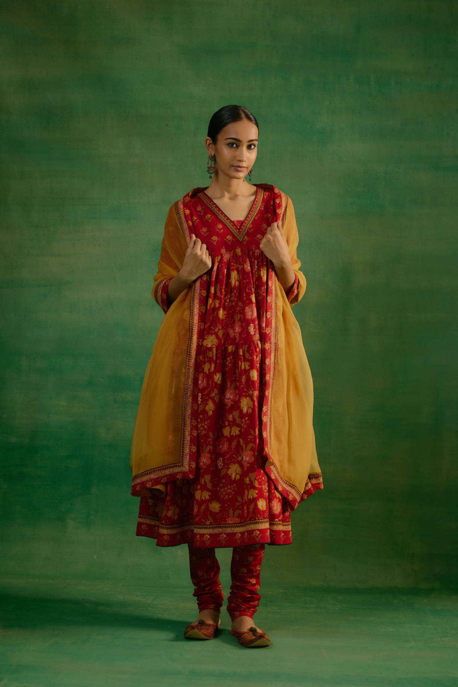 Kairi Dupatta Mustard (9817261637931)