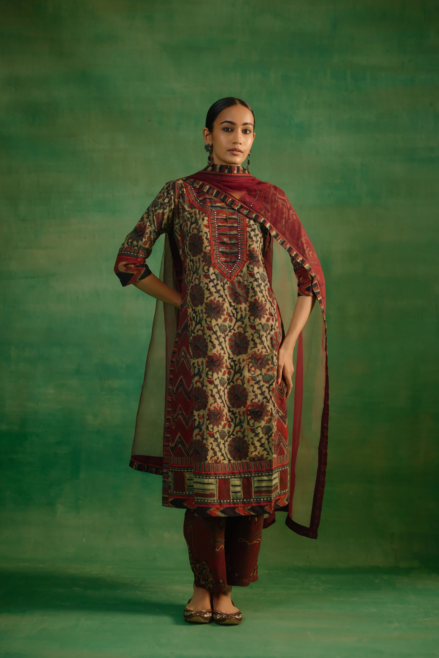 Rozana Kurta Green (9821030646059)