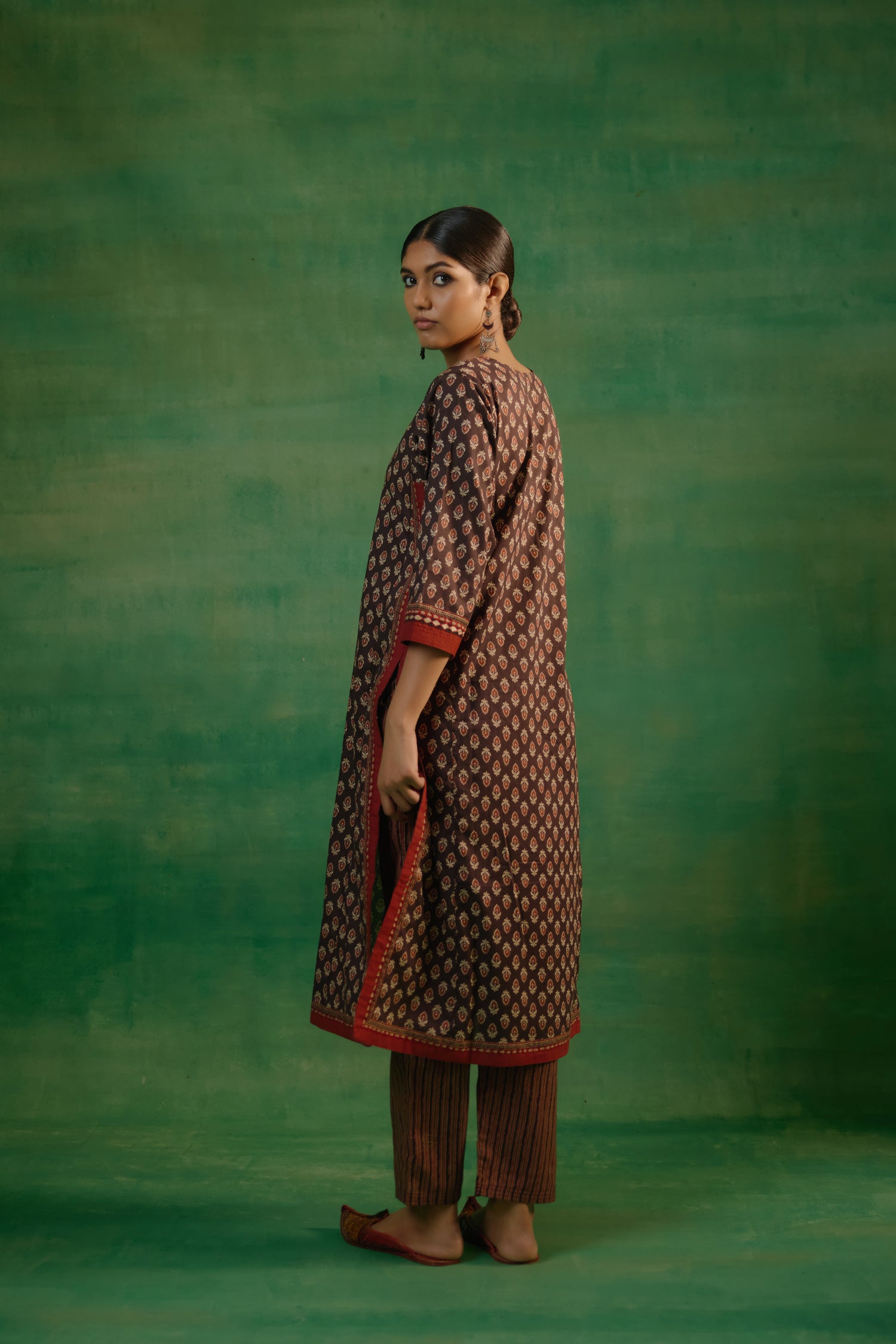 Anu Kurta Black Rust (9819392835883)