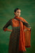 Rozana Crinkled Dupatta Rust (9821081469227)