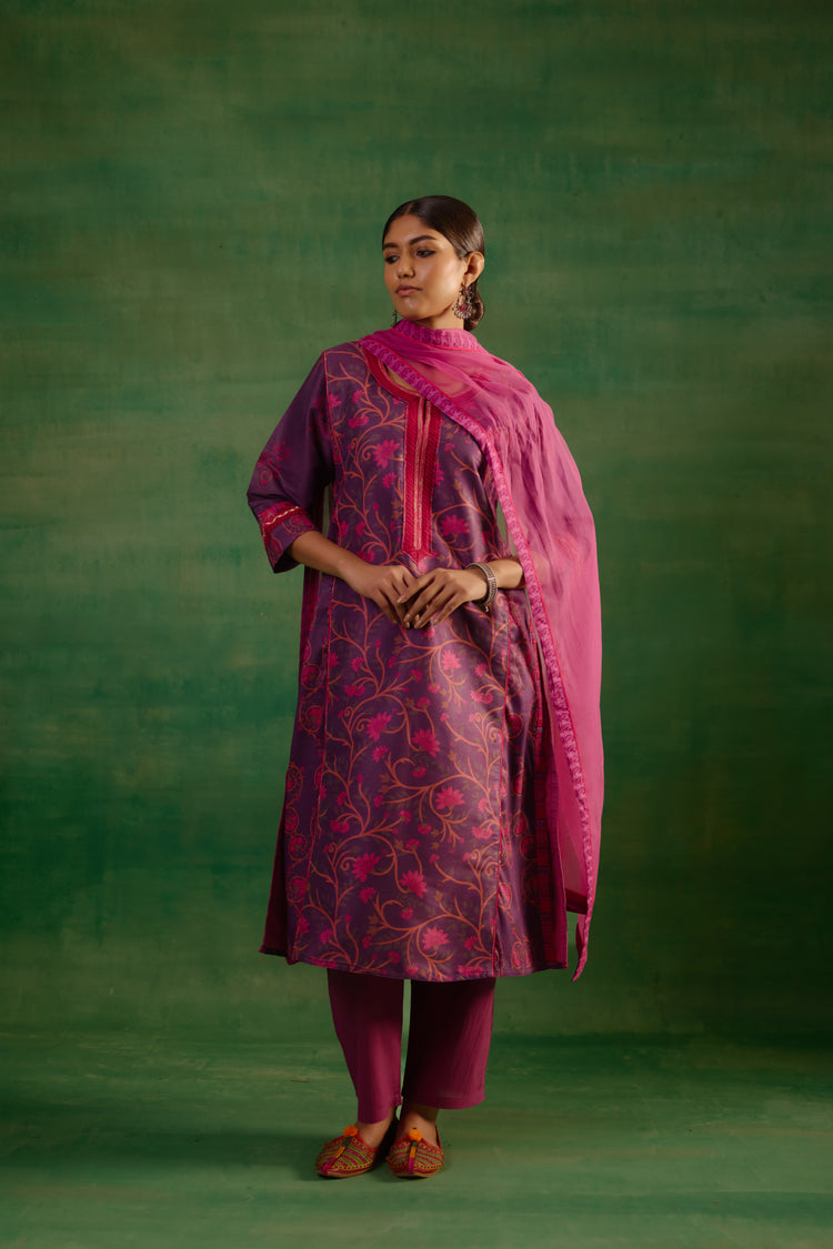 Medh Dupatta Purple (9819969618219)