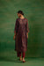 Meera Kurta Blue Maroon (9817143607595)