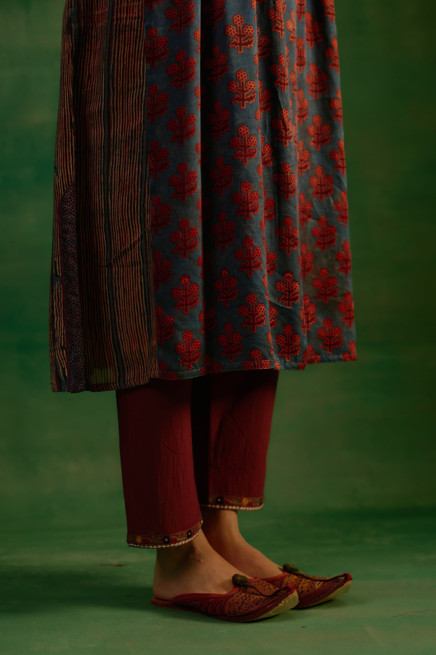 Meera Pant Maroon (9817147146539)