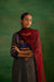 Medh Dupatta Maroon (9820910354731)