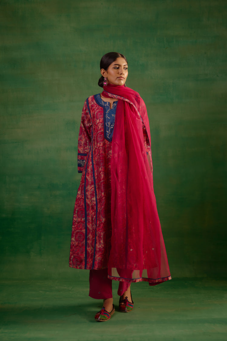 Tulsi Dupatta Rani Pink (9817053528363)