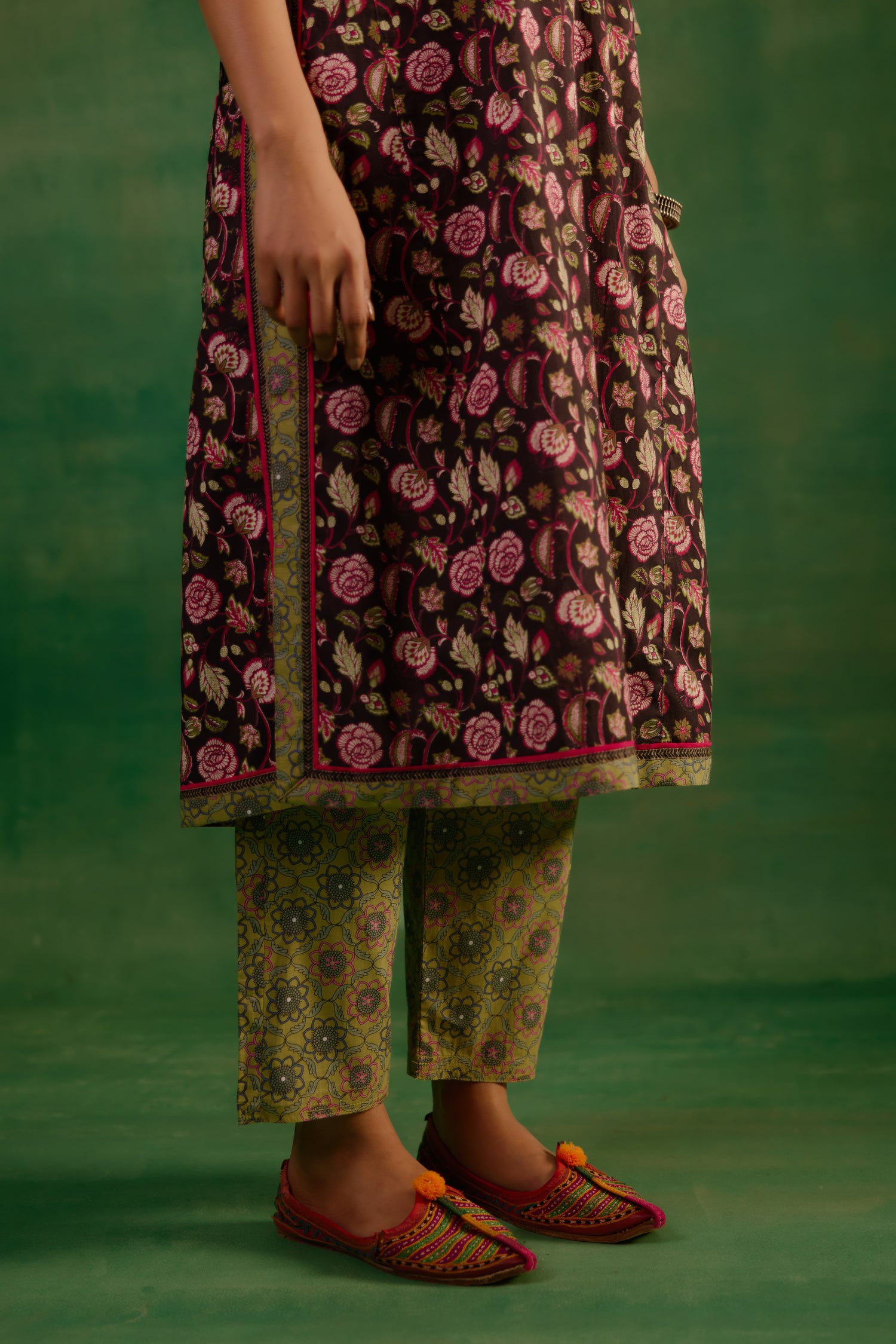 Rozana Pant Green (9819316060459)