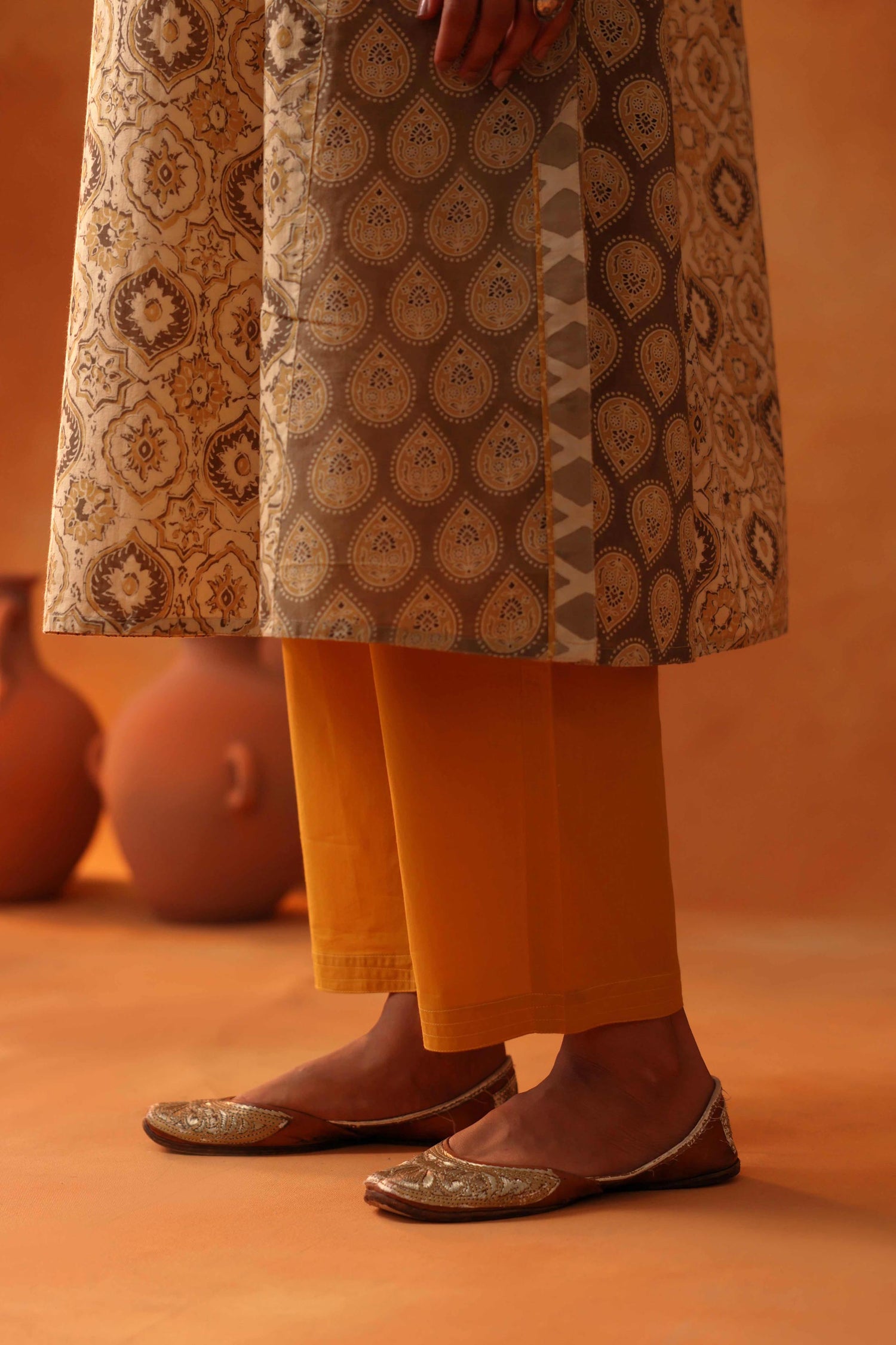 Rozana Pant Ochre (8439412621611)