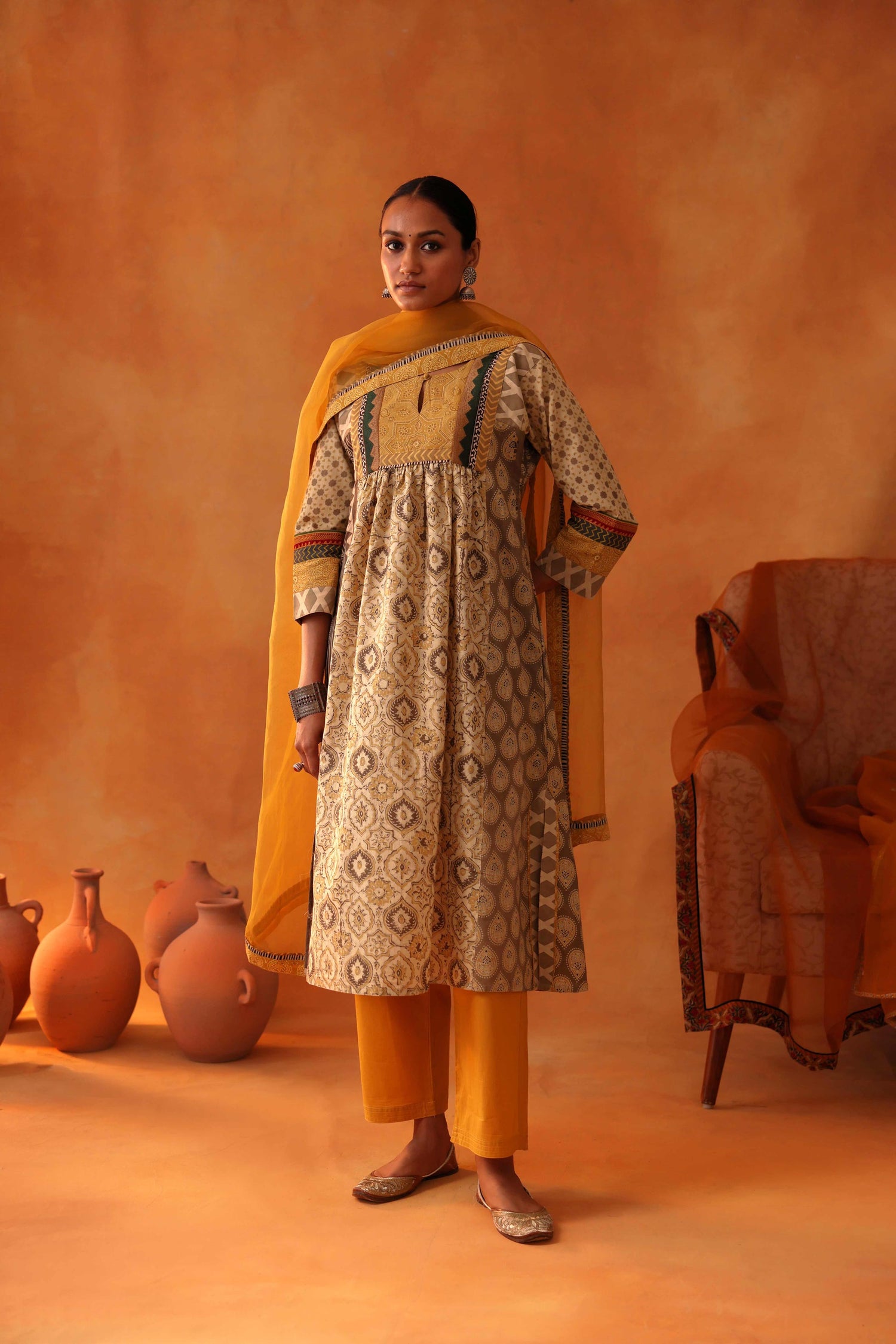 Rozana Pant Ochre (8439412621611)