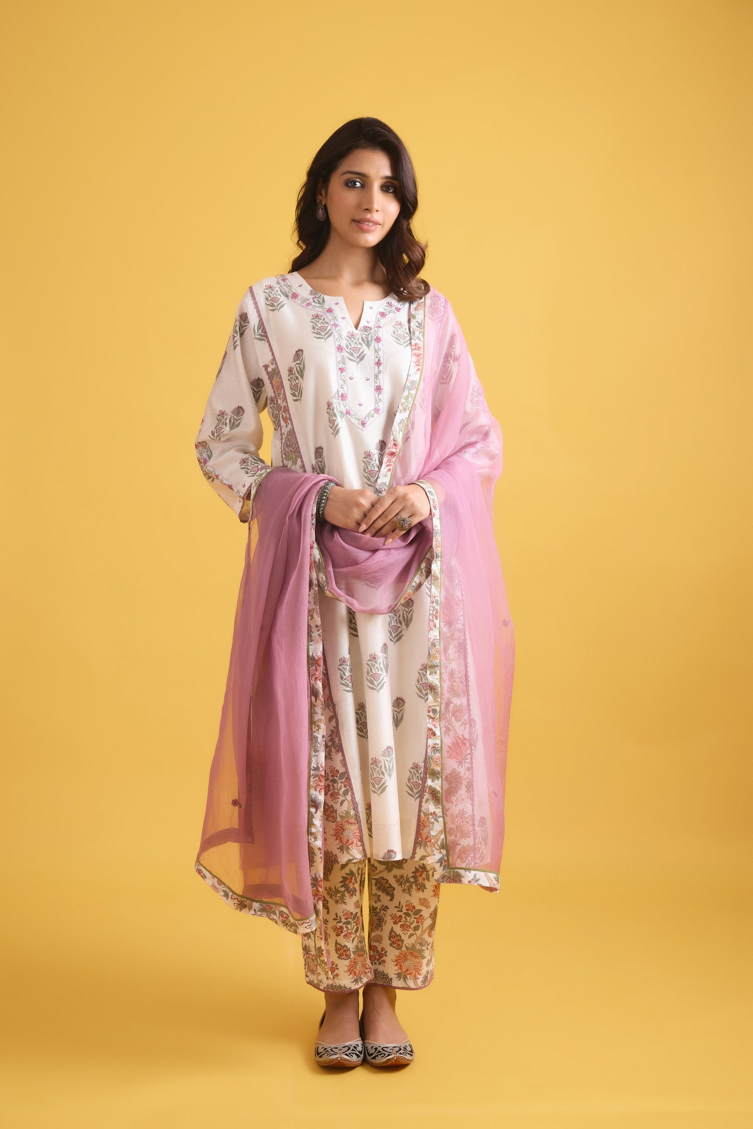 Aruni Kurta Off White (9708524536107)