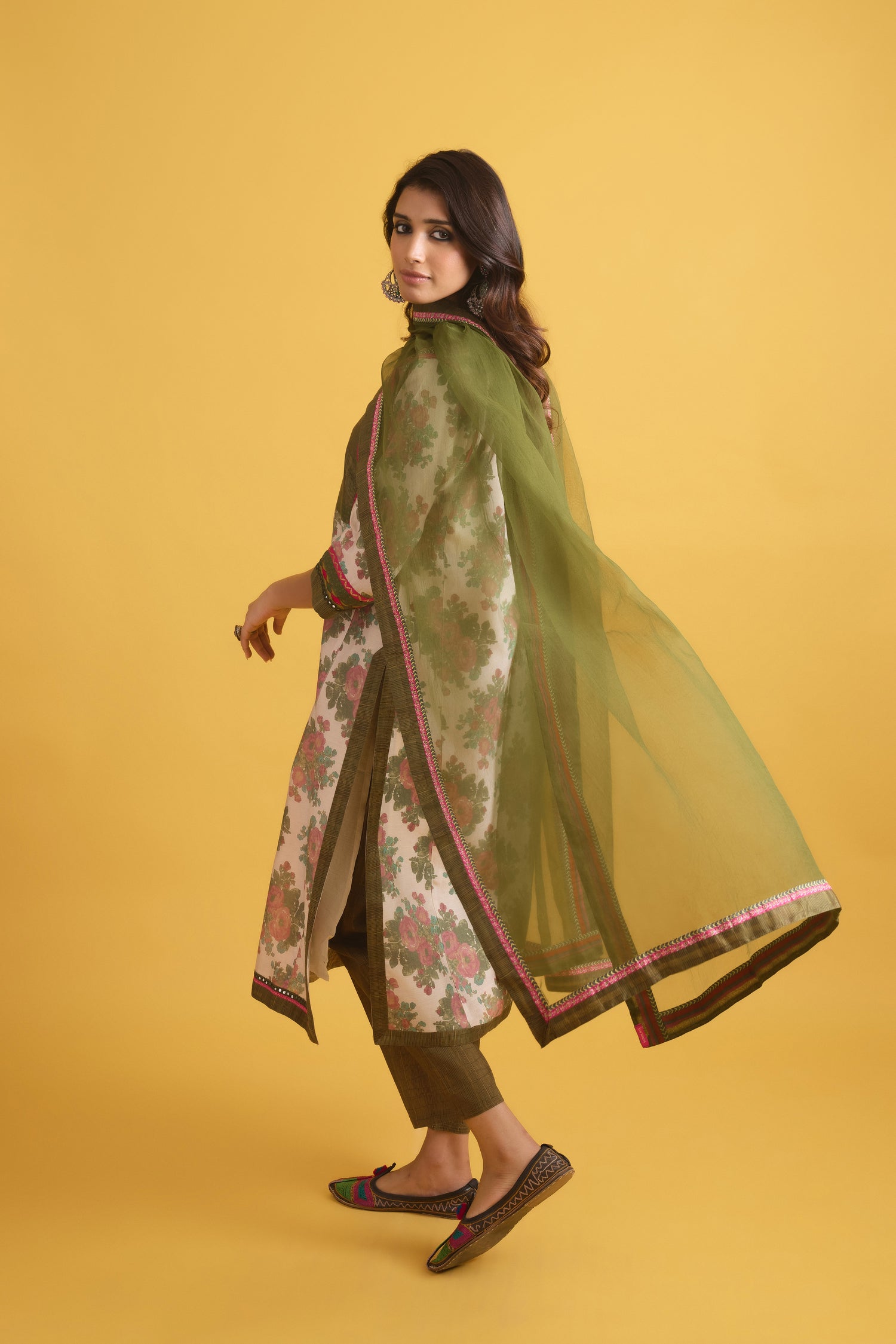 Medh Dupatta Green (9707628560683)