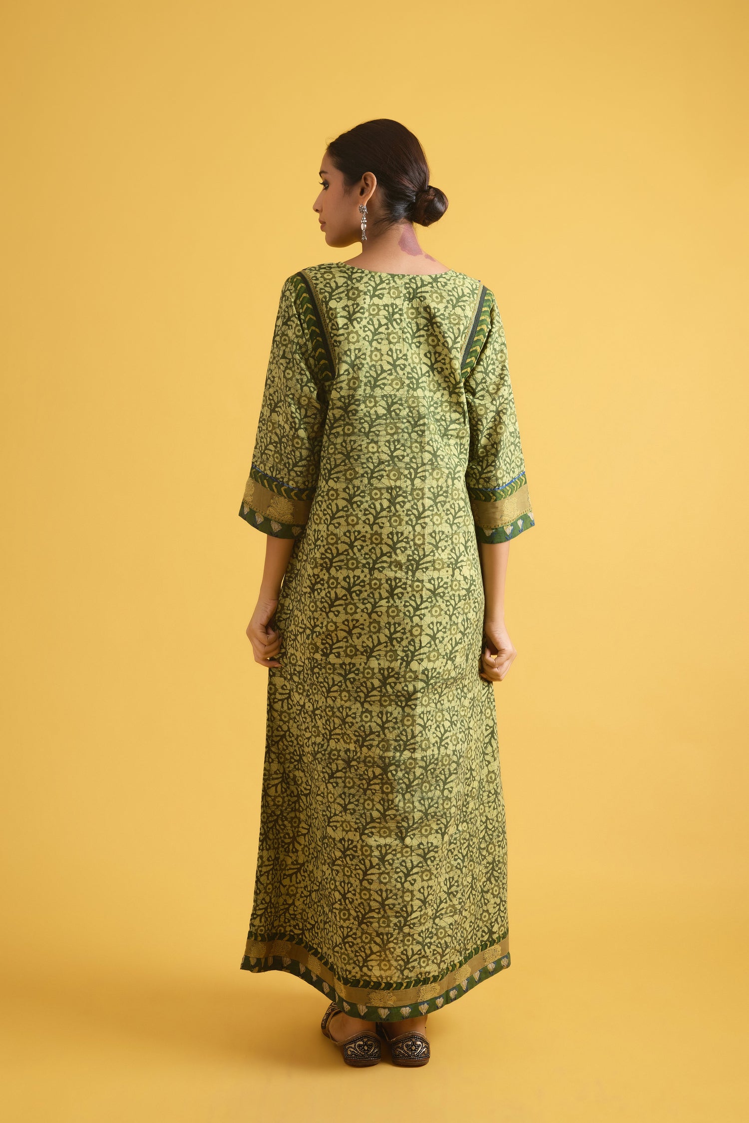 Rozana Caftan Green (9709779812651)