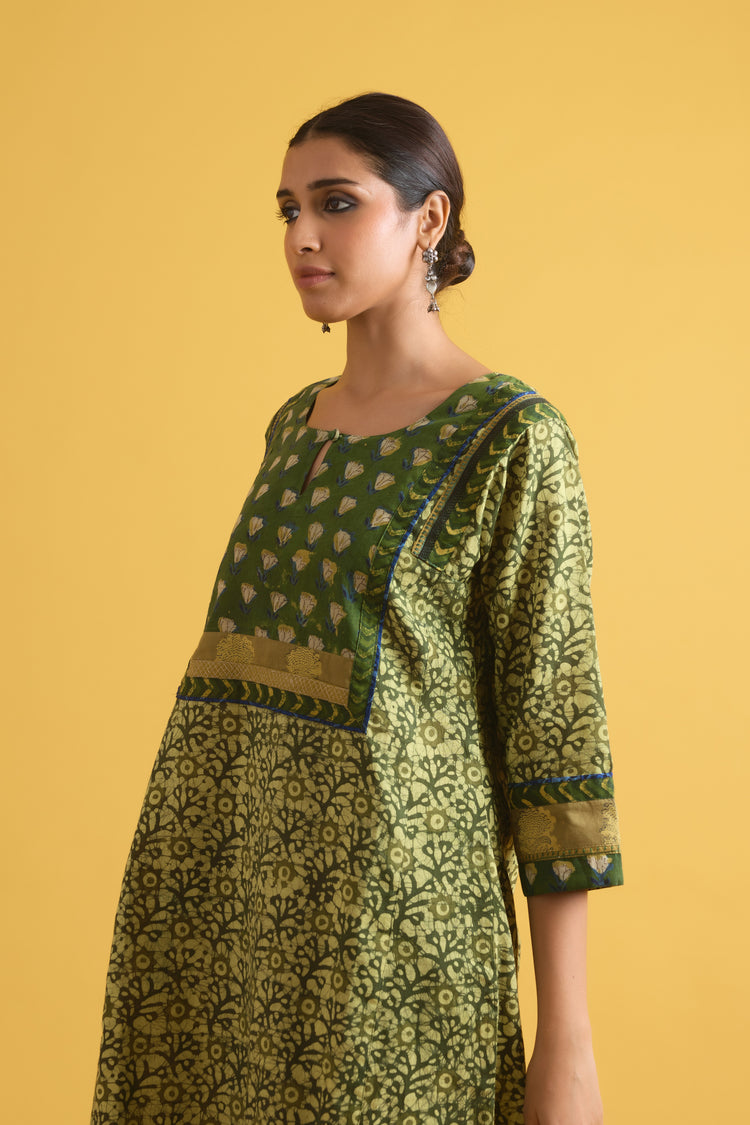 Rozana Caftan Green (9709779812651)