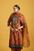 Rozana Chanderi Dupatta Brown Rust (9712941793579)