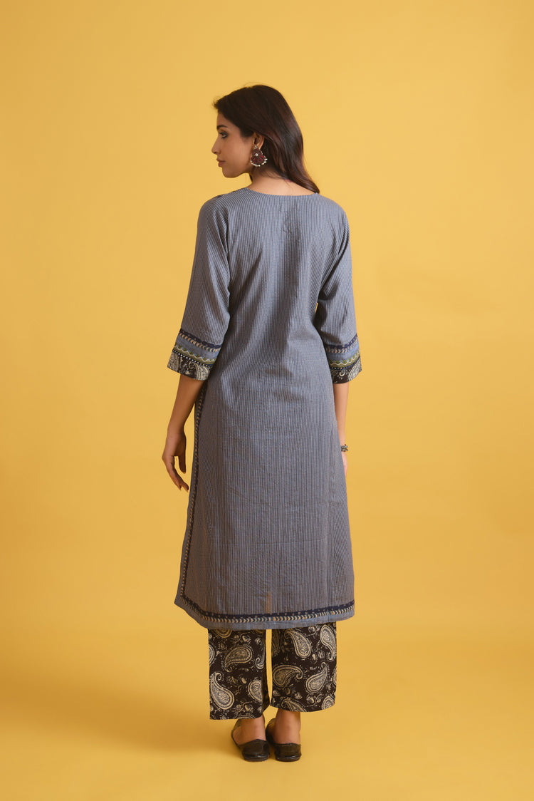 Padmini Kurta Grey (9707190124843)