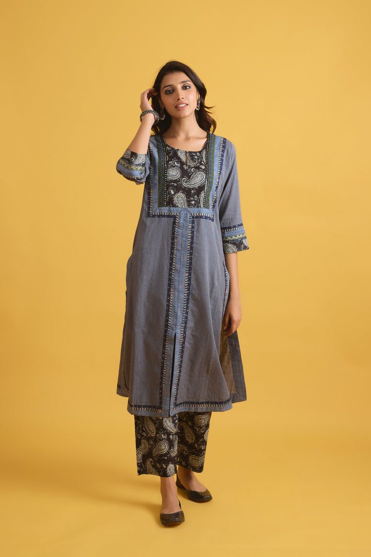 Padmini Kurta Grey (9707190124843)