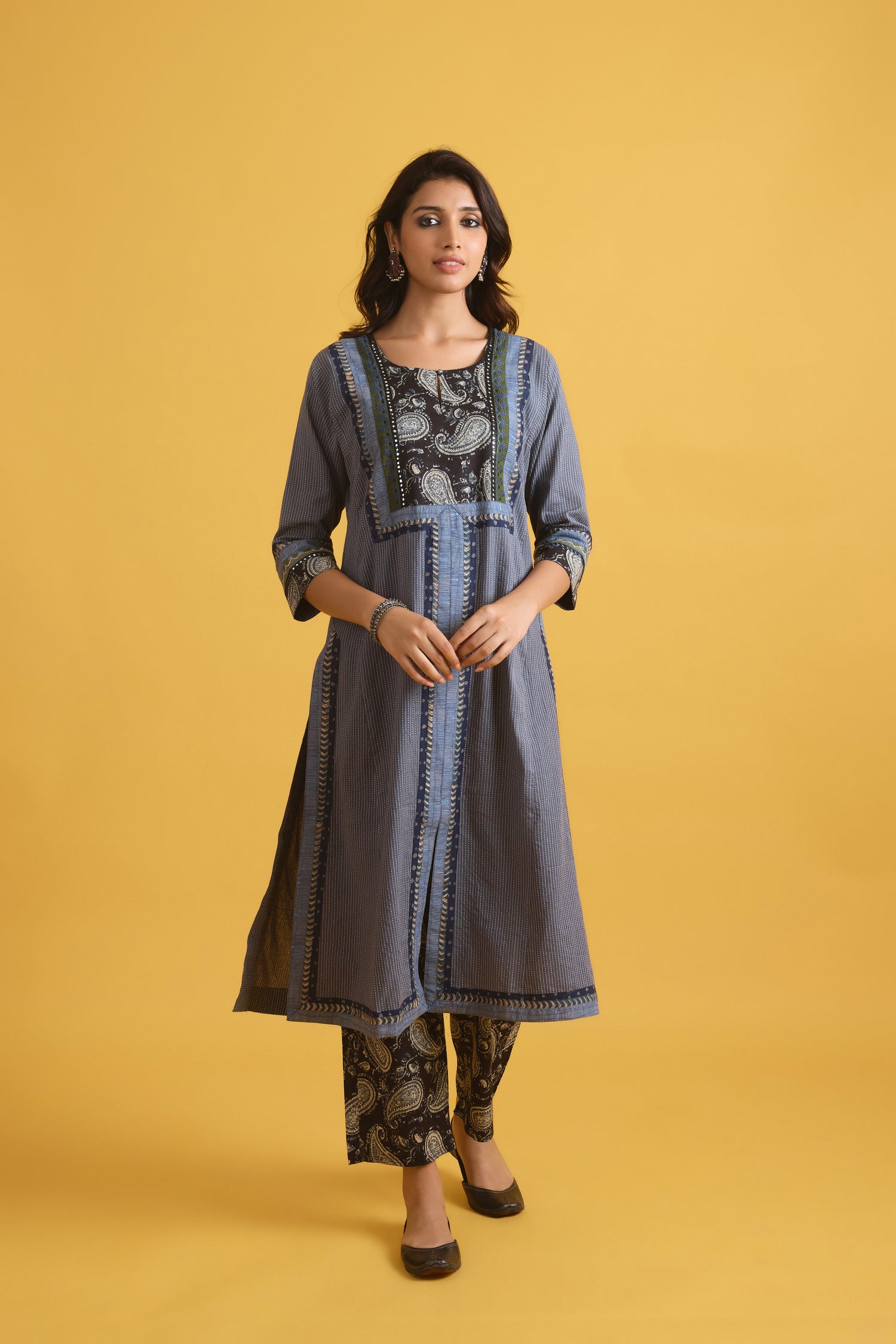 Padmini Kurta Grey (9707190124843)