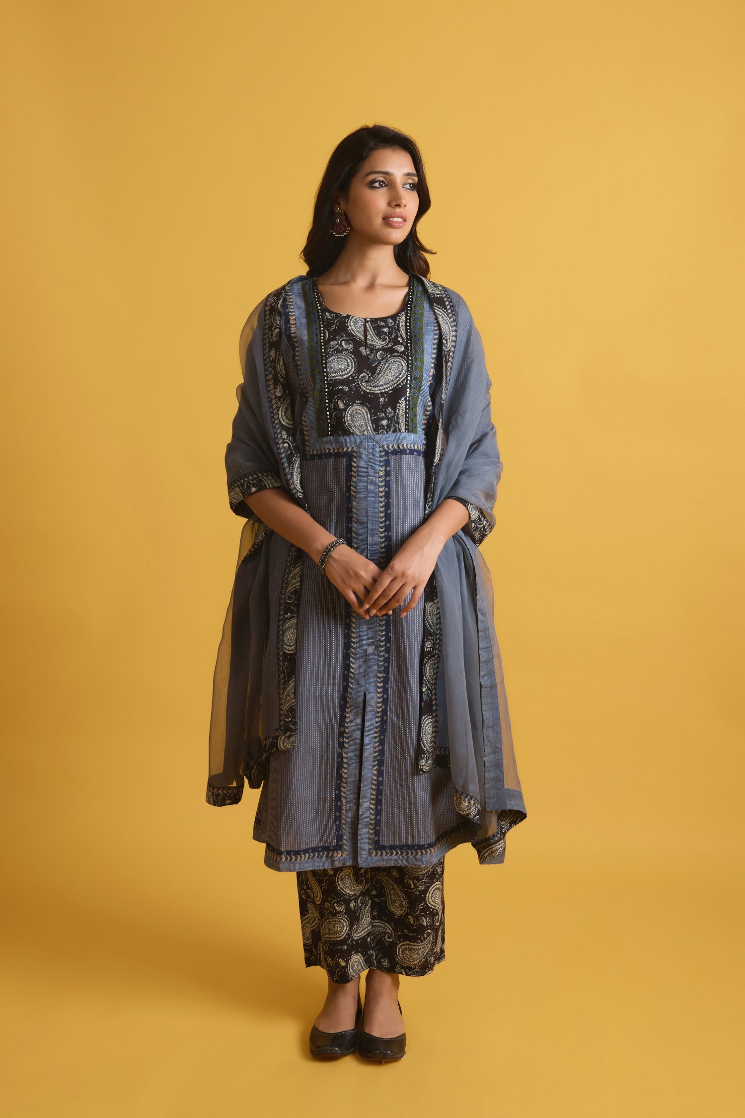 Padmini Kurta Grey (9707190124843)