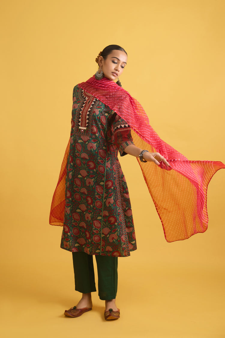 Rozana Dupatta Red (9710715502891)