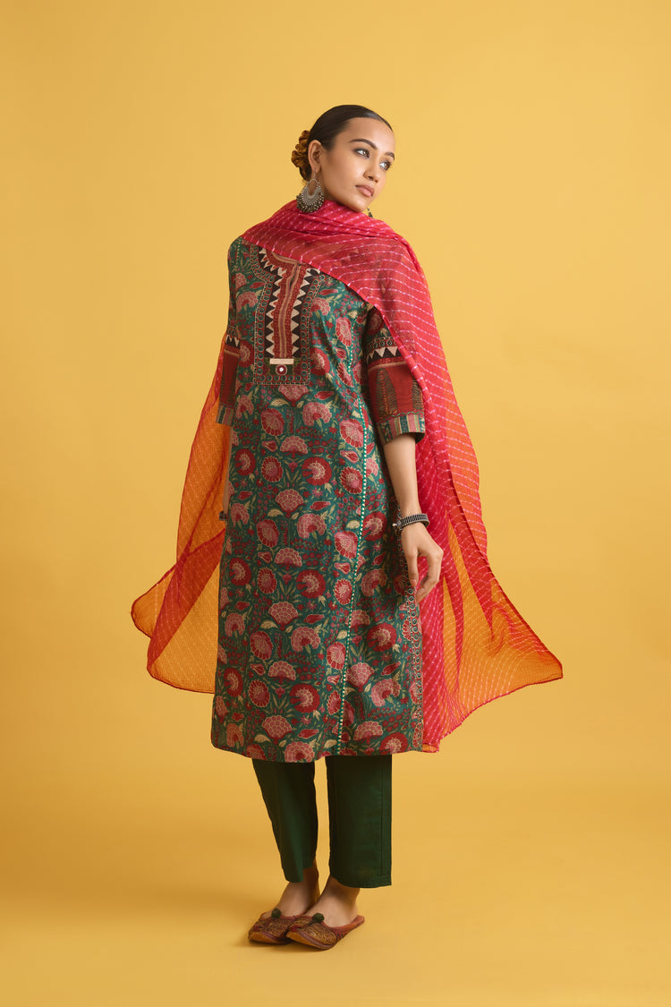 Rozana Dupatta Red (9710715502891)