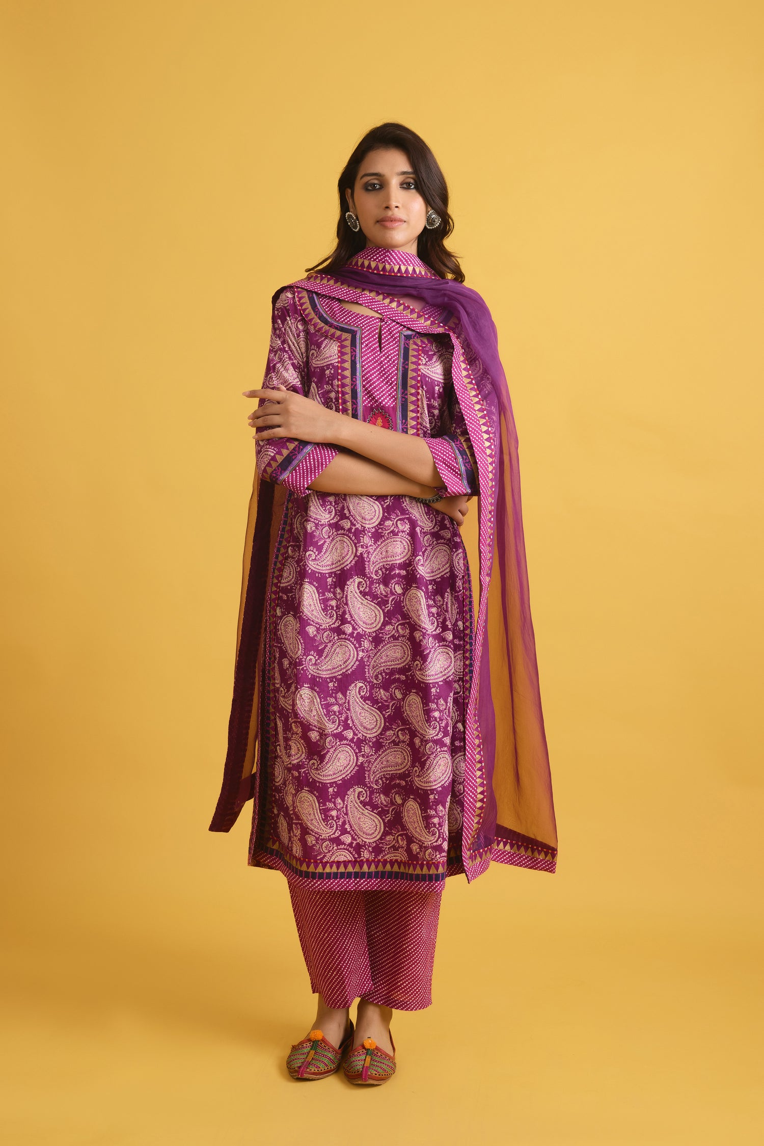 Anu Kurta Purple (9699953639723)