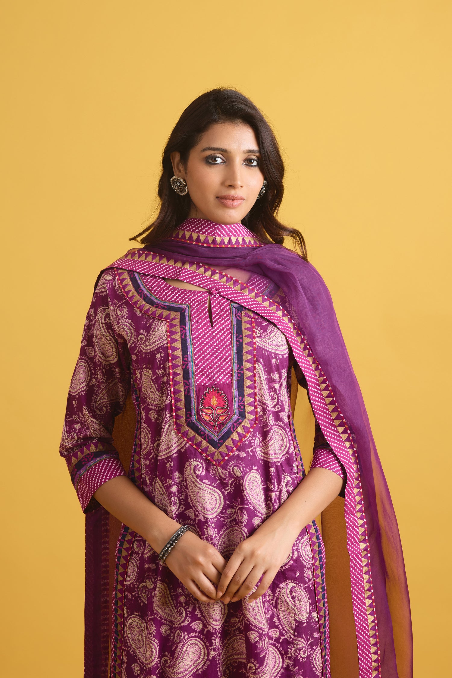 Anu Kurta Purple (9699953639723)