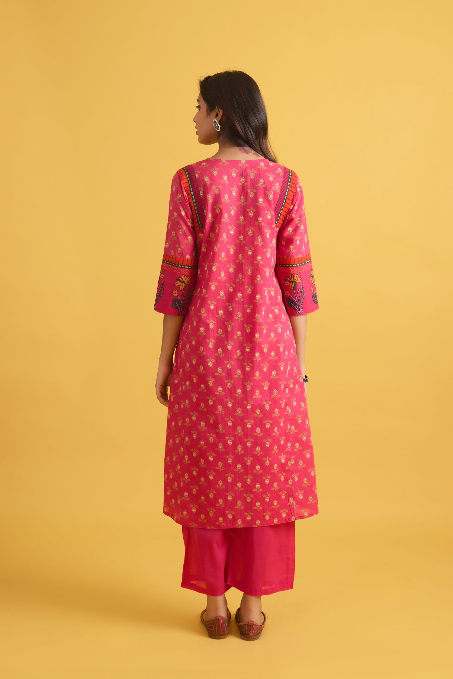 Rozana Kurta Pink (9700221026603)