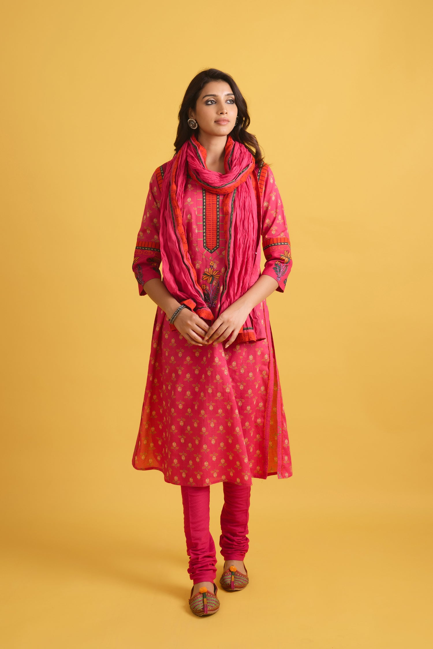 Rozana Kurta Pink (9700221026603)