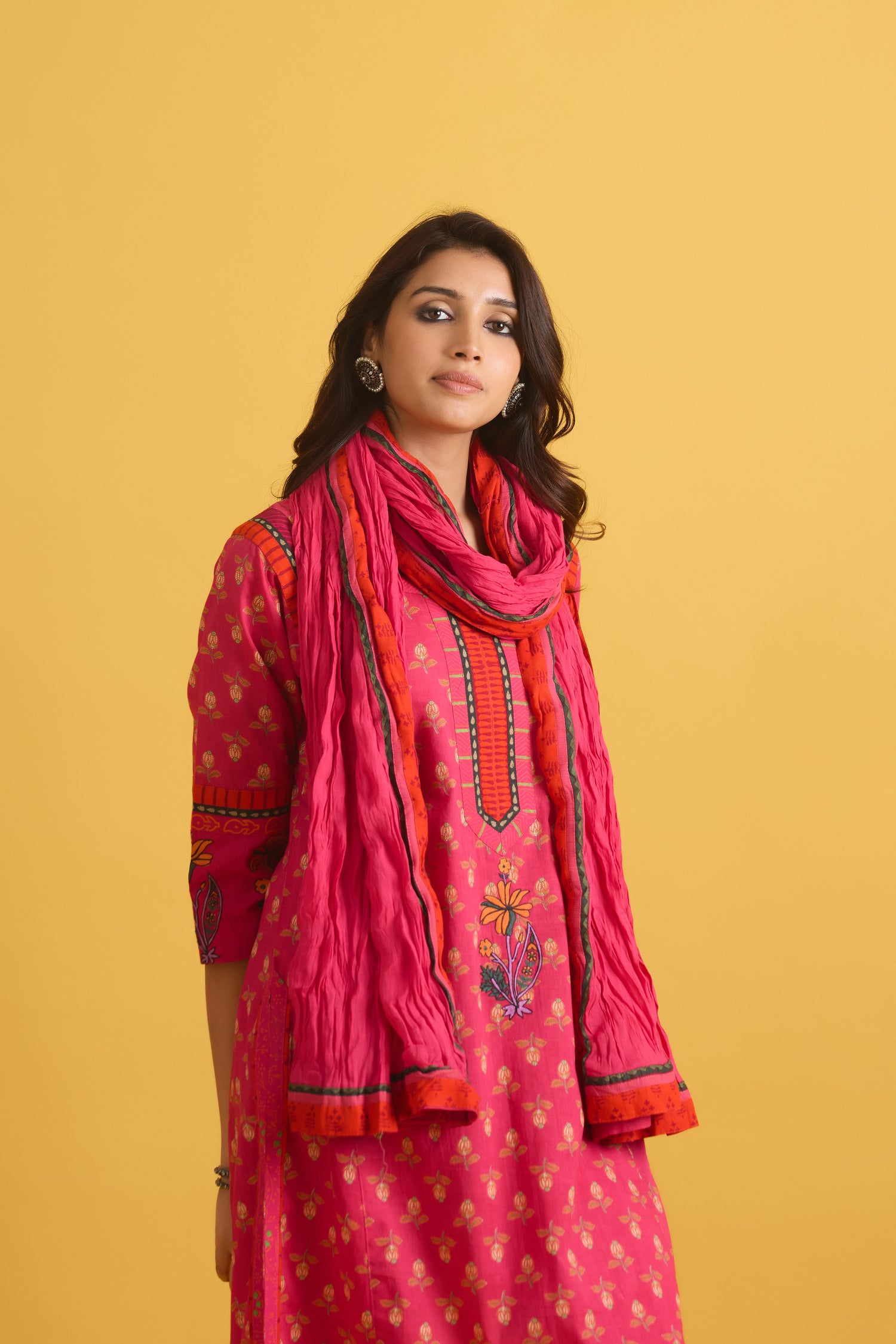 Rozana Kurta Pink (9700221026603)