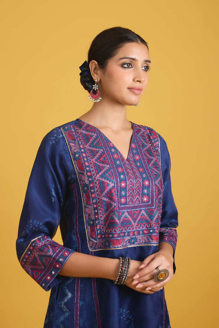 Tulsi Kurta Indigo (9730013298987)