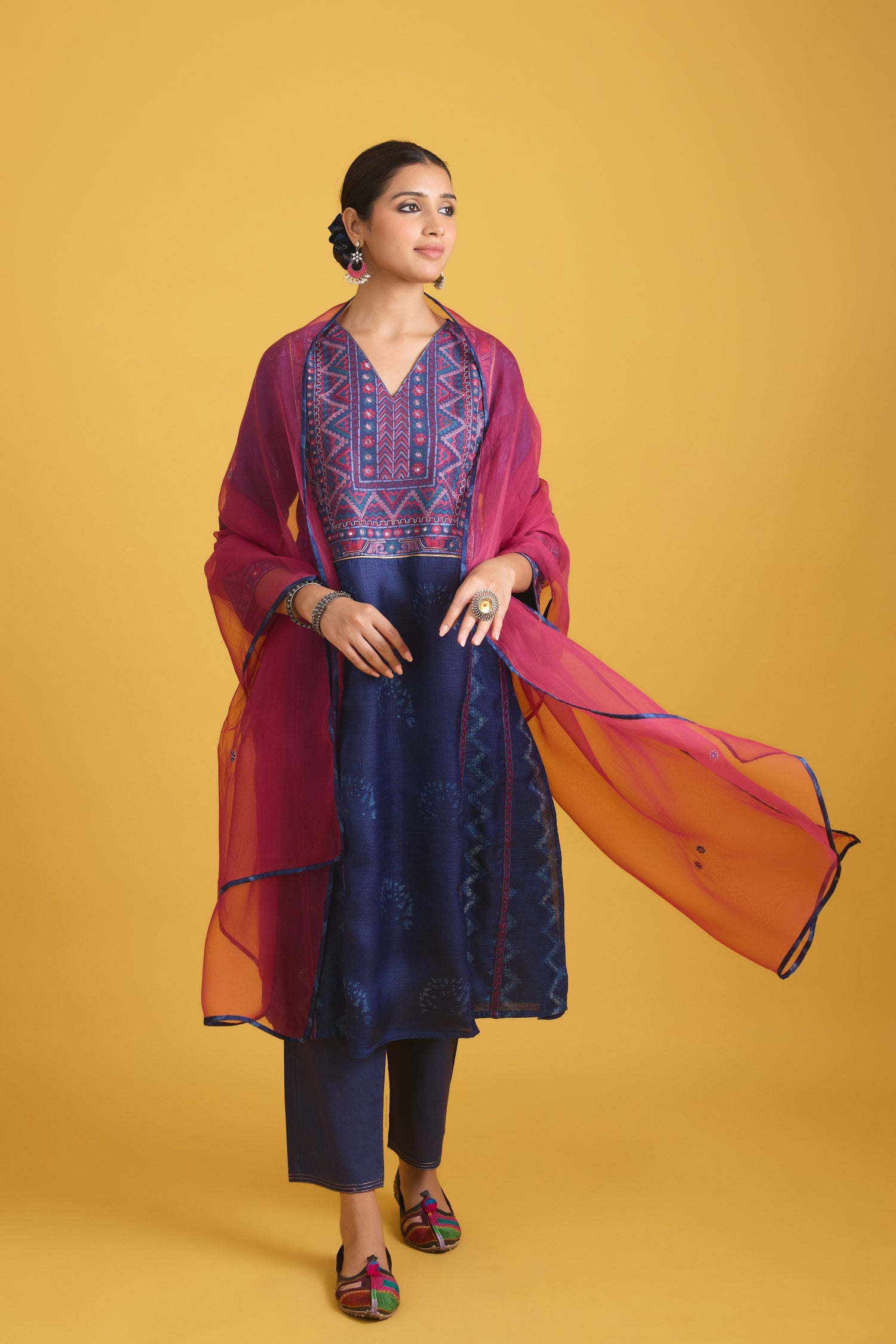 Tulsi Kurta Indigo (9730013298987)