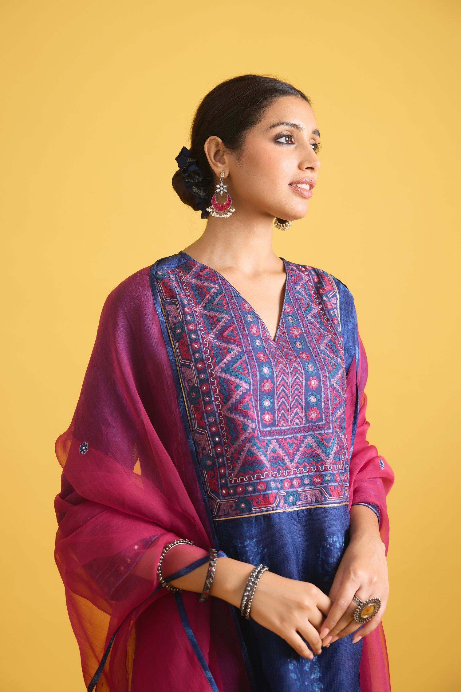 Tulsi Kurta Indigo (9730013298987)