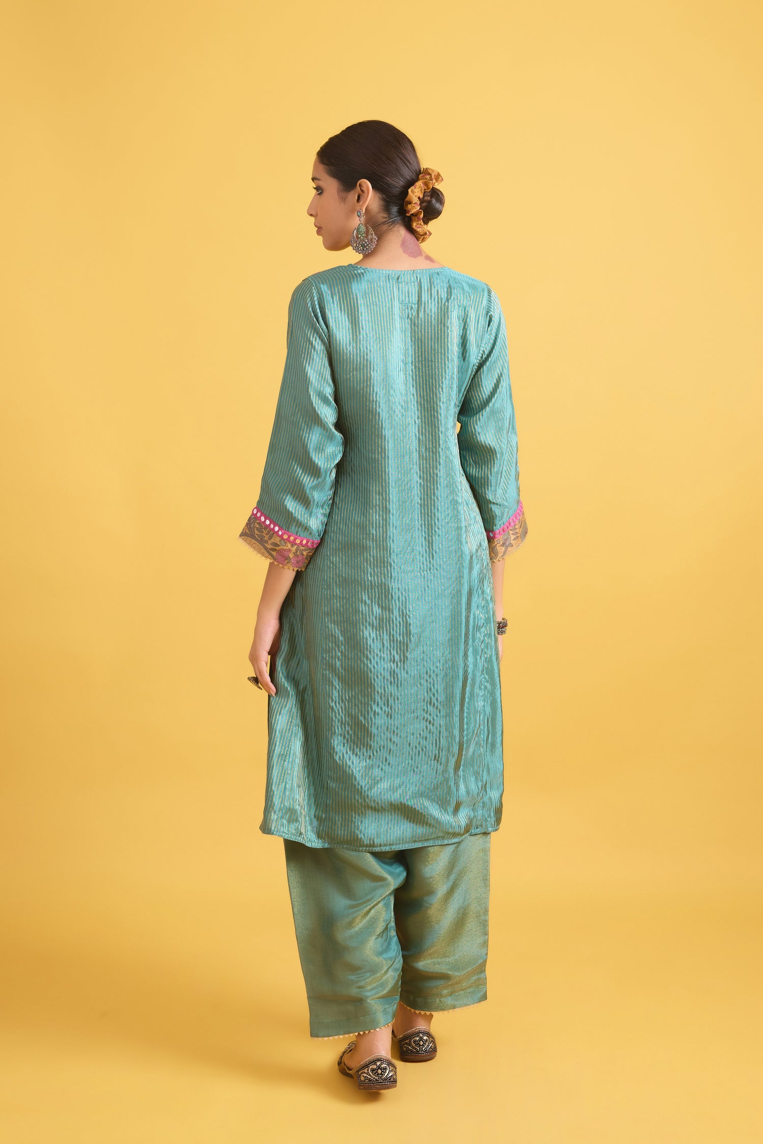 Tulsi Kurta Turquoise (9730681831723)