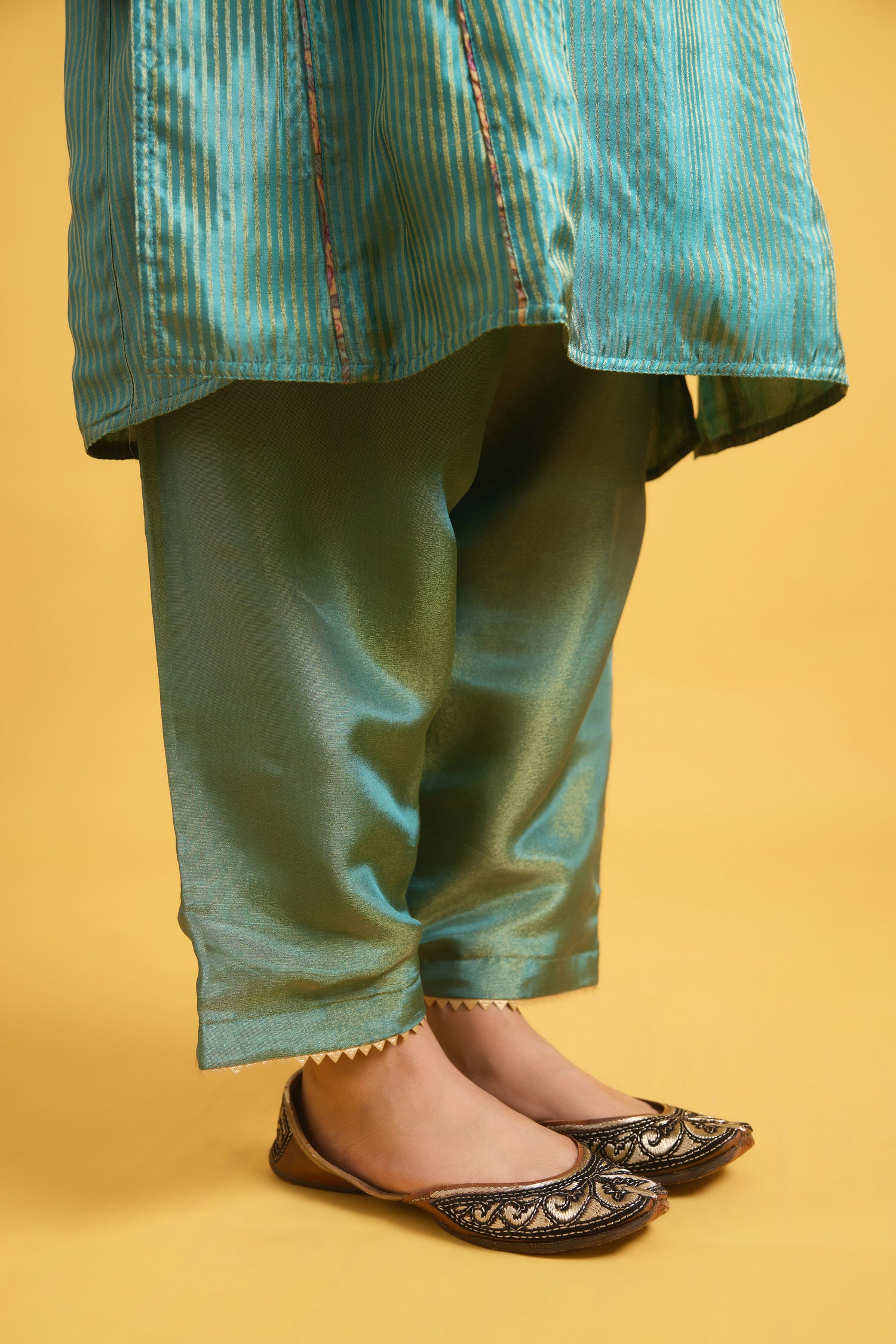 Tulsi Pant Turquoise (9730686648619)