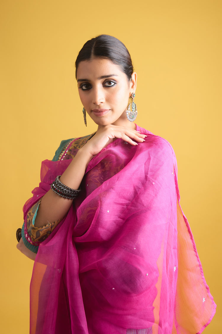 Tulsi Dupatta Pink (9730699198763)