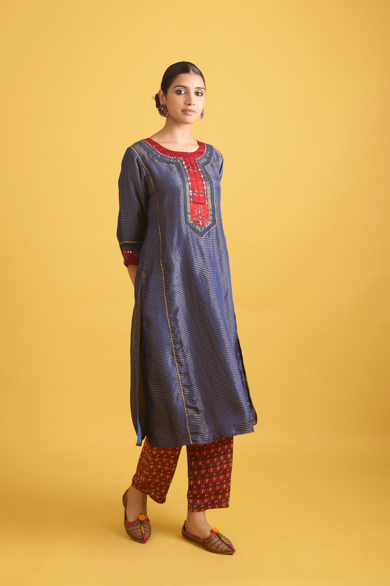 Rozana Kurta Indigo (9730266005803)