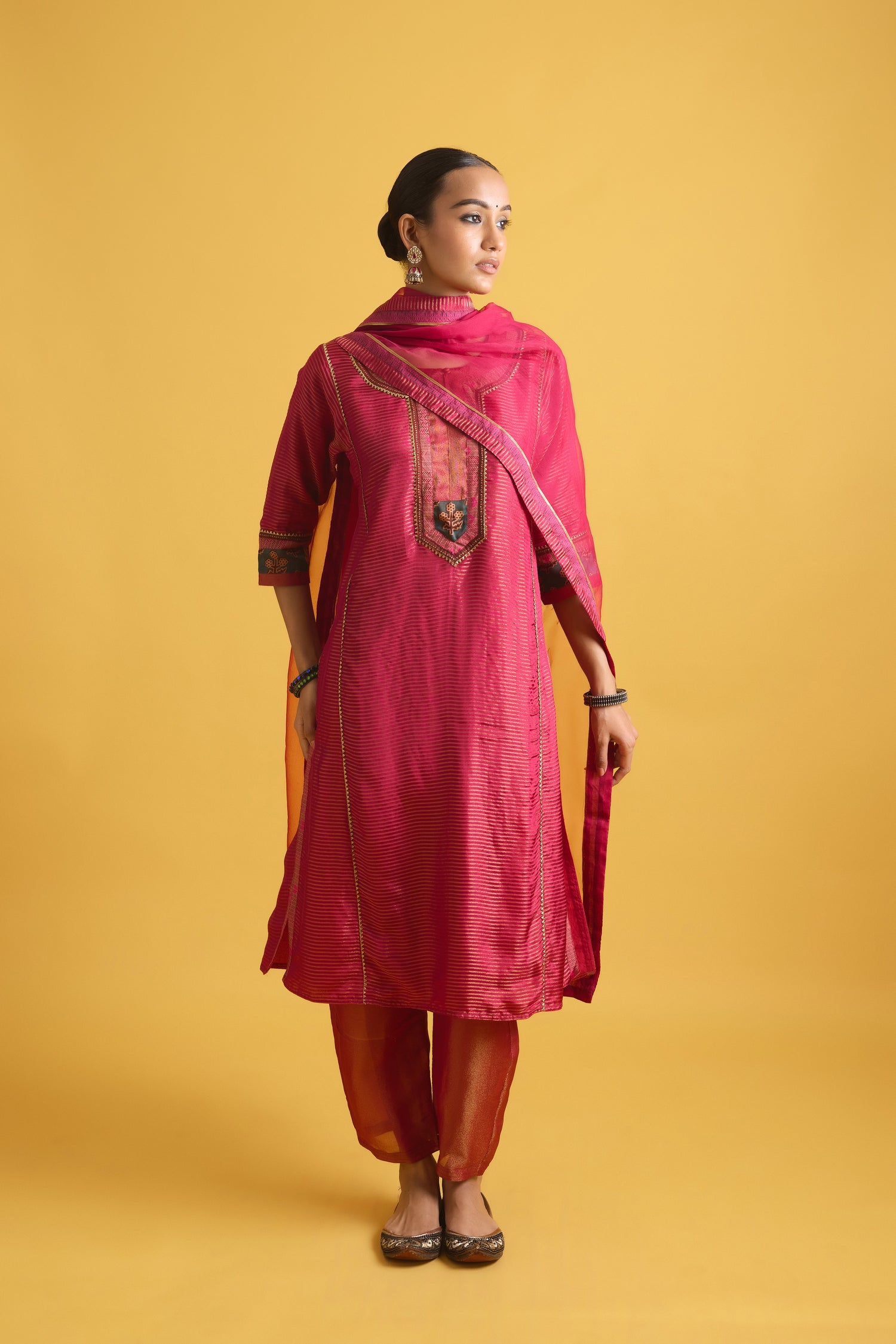 Medh Dupatta Pink (9730663252267)